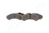 Комплект тормозных колодок JAPANPARTS PA0012AF (фото 1)