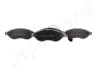 Комплект тормозных колодок JAPANPARTS PA0018AF (фото 3)