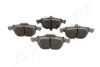 Комплект тормозных колодок JAPANPARTS PA0045AF (фото 1)