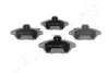 Комплект тормозных колодок JAPANPARTS PA0063AF (фото 3)