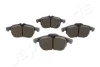 Комплект тормозных колодок JAPANPARTS PA0074AF (фото 1)