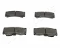 Комплект тормозных колодок JAPANPARTS PA008AF (фото 2)