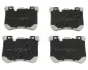 Гальмівні колодки BMW P. X5/X6 2,0-4,4 09-19 JAPANPARTS PA0133AF (фото 1)