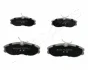 Комплект тормозных колодок JAPANPARTS PA017AF (фото 1)