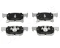 Гальмівні колодки OPEL P. ADAM/CORSA 1,0-1,4 14- JAPANPARTS PA0401AF (фото 1)