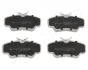 OPEL колодки гальмівні передн. Omega A 3,0 90- Omega B JAPANPARTS PA0409AF (фото 1)