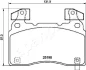 OPEL гальмівні колодки передні Insignia B 17- JAPANPARTS PA0419AF (фото 2)