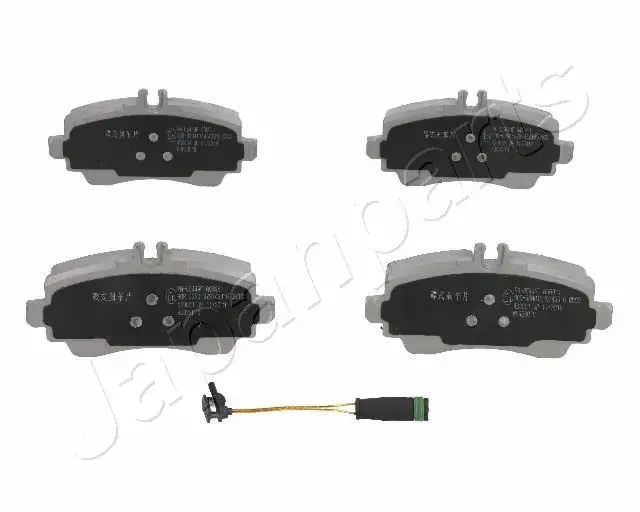 DB гальмівні колодки дискові Vaneo 01- JAPANPARTS PA0544AF (фото 1)