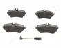 DB гальмівні колодки дискові Vaneo 01- JAPANPARTS PA0544AF (фото 2)