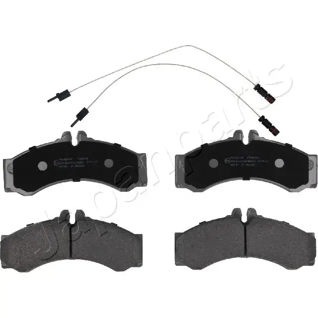DB колодки гальмівні п/з (з датч) 408D/412D/414 Sprinter 95- JAPANPARTS PA0574AF (фото 1)