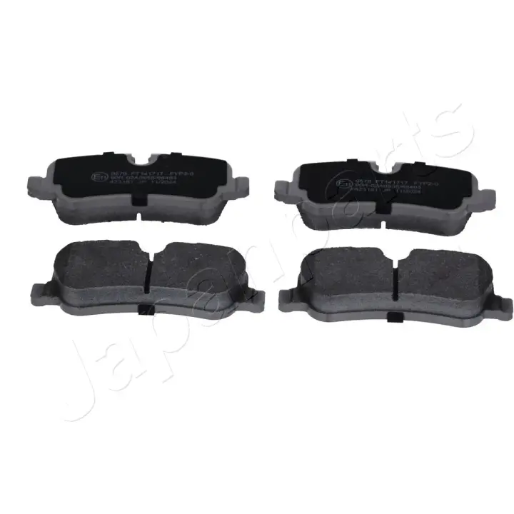 LANDROVER гальмівні колодки задн.Range Rover Sport 05-,Discovery 04- JAPANPARTS PA0576AF (фото 1)