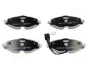 Japan Parts PA0907AF Комплект гальмівних накладок, дискове гальмо JAPANPARTS PA-0907AF (фото 1)