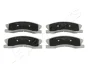 Комплект тормозных колодок JAPANPARTS PA090AF (фото 1)