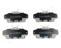 Комплект тормозных колодок JAPANPARTS PA094AF (фото 1)