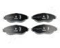 W К-т передніх гальм. колодок Golf VII, Passat 10-, SKODA Octavia 12- (без датчик.) JAPANPARTS PA0959AF (фото 1)