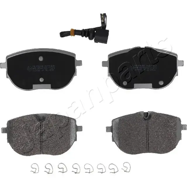 VW Колодки гальмівні передні з датчиком TRANSPORTER T6 / CARAVELLE T6 2.0 TDI JAPANPARTS PA0980AF (фото 1)