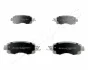 Комплект тормозных колодок JAPANPARTS PA1001AF (фото 1)
