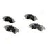 Japan Parts PA1002AF Комплект гальмівних накладок, дискове гальмо JAPANPARTS PA-1002AF (фото 3)
