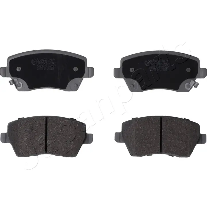 SUZUKI гальмівні колодки передн.Swift,SX4,Opel Agila 05-,Nissan Note,Micra 05- JAPANPARTS PA1008AF (фото 1)