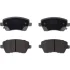 SUZUKI гальмівні колодки передн.Swift,SX4,Opel Agila 05-,Nissan Note,Micra 05- JAPANPARTS PA1008AF (фото 1)