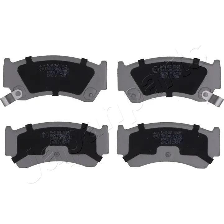 NISSAN гальмівні колодки передн. Almera,Suzuki Baleno 95- JAPANPARTS PA1018AF (фото 1)