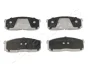 Комплект тормозных колодок JAPANPARTS PA105AF (фото 1)