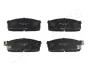 Комплект тормозных колодок JAPANPARTS PA141AF (фото 1)