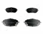 Комплект тормозных колодок JAPANPARTS PA2000AF (фото 1)