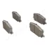 Комплект тормозных колодок JAPANPARTS PA209AF (фото 3)