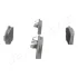 Комплект тормозных колодок JAPANPARTS PA221AF (фото 3)