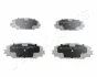 Комплект тормозных колодок JAPANPARTS PA269AF (фото 1)