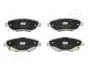 Комплект тормозных колодок JAPANPARTS PA276AF (фото 1)