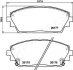 MAZDA Гальмівні колодки 3 1.8 SKYACTIV-D 19- JAPANPARTS PA3002AF (фото 2)