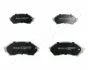 Комплект тормозных колодок JAPANPARTS PA311AF (фото 1)
