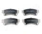 Комплект тормозных колодок JAPANPARTS PA346AF (фото 1)