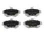 Комплект тормозных колодок JAPANPARTS PA516AF (фото 1)