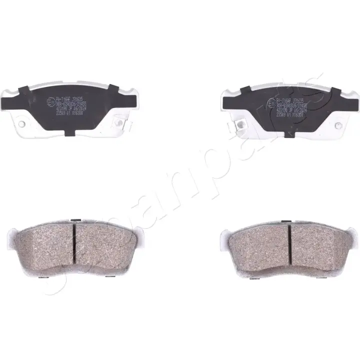 К-т гальмівних колодок Subaru Justy JAPANPARTS PA716AF (фото 1)