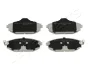 Комплект тормозных колодок JAPANPARTS PAH01AF (фото 1)