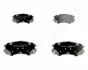 Комплект тормозных колодок JAPANPARTS PAH10AF (фото 1)