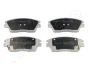 Japan Parts PAH24AF Комплект гальмівних накладок, дискове гальмо JAPANPARTS PA-H24AF (фото 1)
