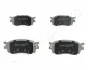 Комплект тормозных колодок JAPANPARTS PAK12AF (фото 1)