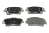 KIA Комплект гальмівних колодок STINGER (CK) 2.0 T-GDI 17- JAPANPARTS PAK34AF (фото 1)