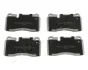 Комплект тормозных колодок JAPANPARTS PAL06AF (фото 1)