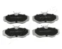 Комплект тормозных колодок JAPANPARTS PAL09AF (фото 1)