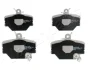 Комплект тормозных колодок JAPANPARTS PAM00AF (фото 1)