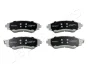 Комплект тормозных колодок JAPANPARTS PAW05AF (фото 1)