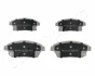 Комплект тормозных колодок JAPANPARTS PAW13AF (фото 1)