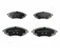 Комплект тормозных колодок JAPANPARTS PAW14AF (фото 1)