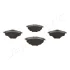 Japan Parts PP0019AF Комплект гальмівних накладок, дискове гальмо JAPANPARTS PP-0019AF (фото 1)