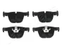 BMW Тормозные колодки задн.3 F30/34,4 F33//36 JAPANPARTS PP0121AF (фото 1)
